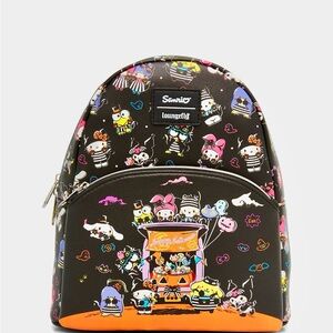 Hello Kitty & Friends Halloween Loungefly Mini Backpack Bag